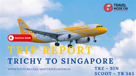 singapore to trichy scoot flight ticket price